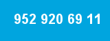 952 920 69 11 952 920 69 11